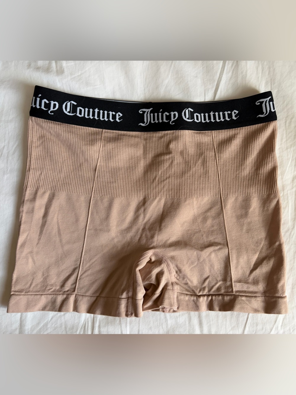Juicy Couture Nude Pink Seamless Short Shorts